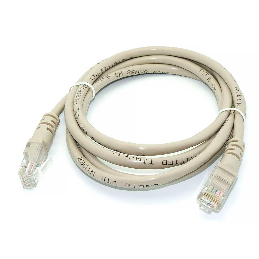 

Шнур UTP, штекер RJ-45, CAT-5Е, 4 пары, 1.5м, серый