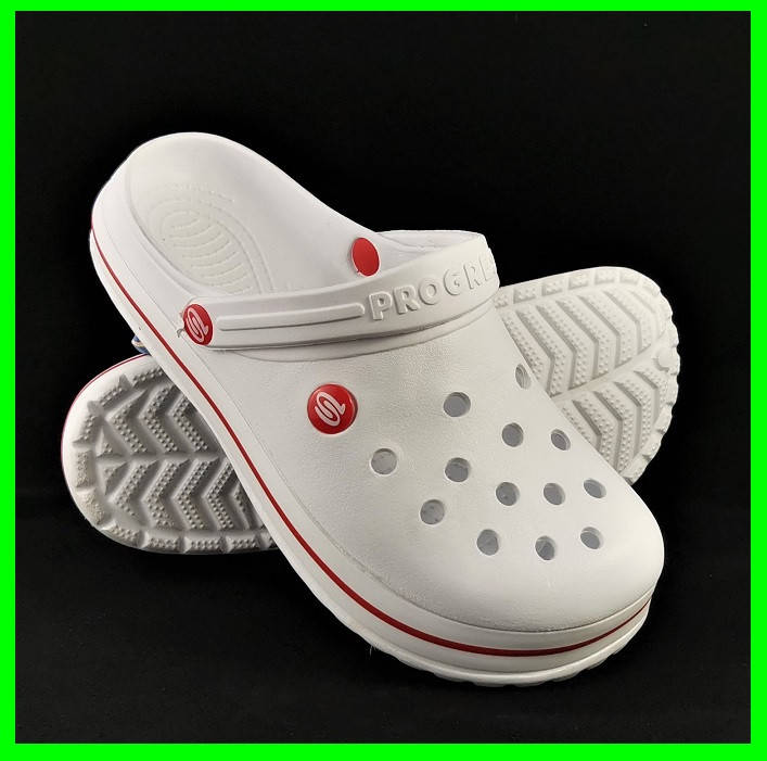 

Мужские Тапочки CROCS Белые Кроксы Шлёпки (размеры: 41,42,43,44,45,46), Белый