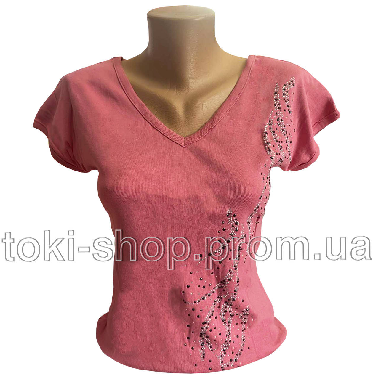 

Женская футболка Zeliha Турция 3XL, Розовый