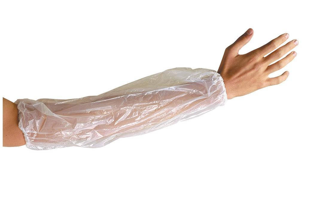 

Нарукавники полиэтиленовые одноразовые (50 пар/уп.), Белый