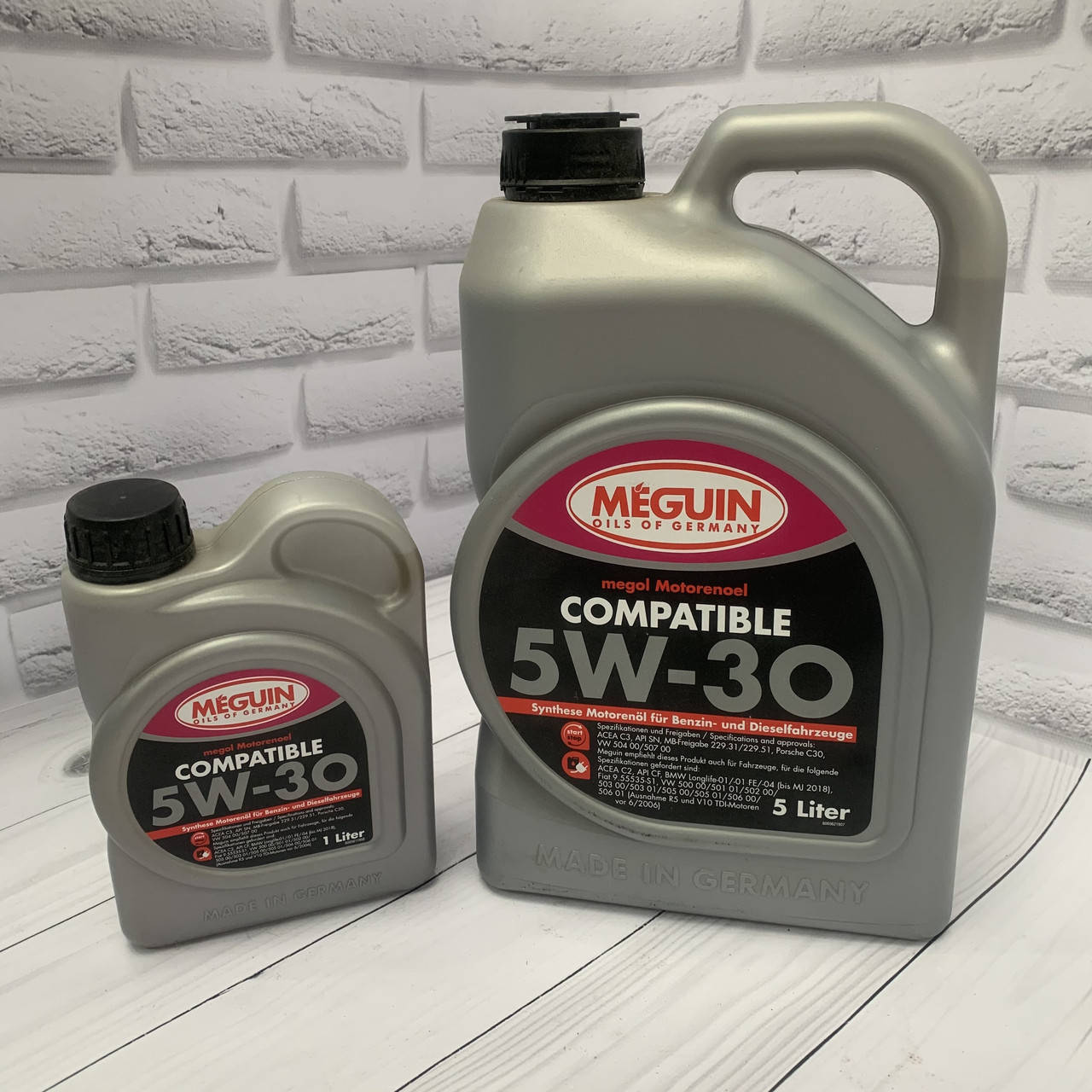 

Моторное масло MEGUIN COMPATIBLE SAE 5W-30 5л