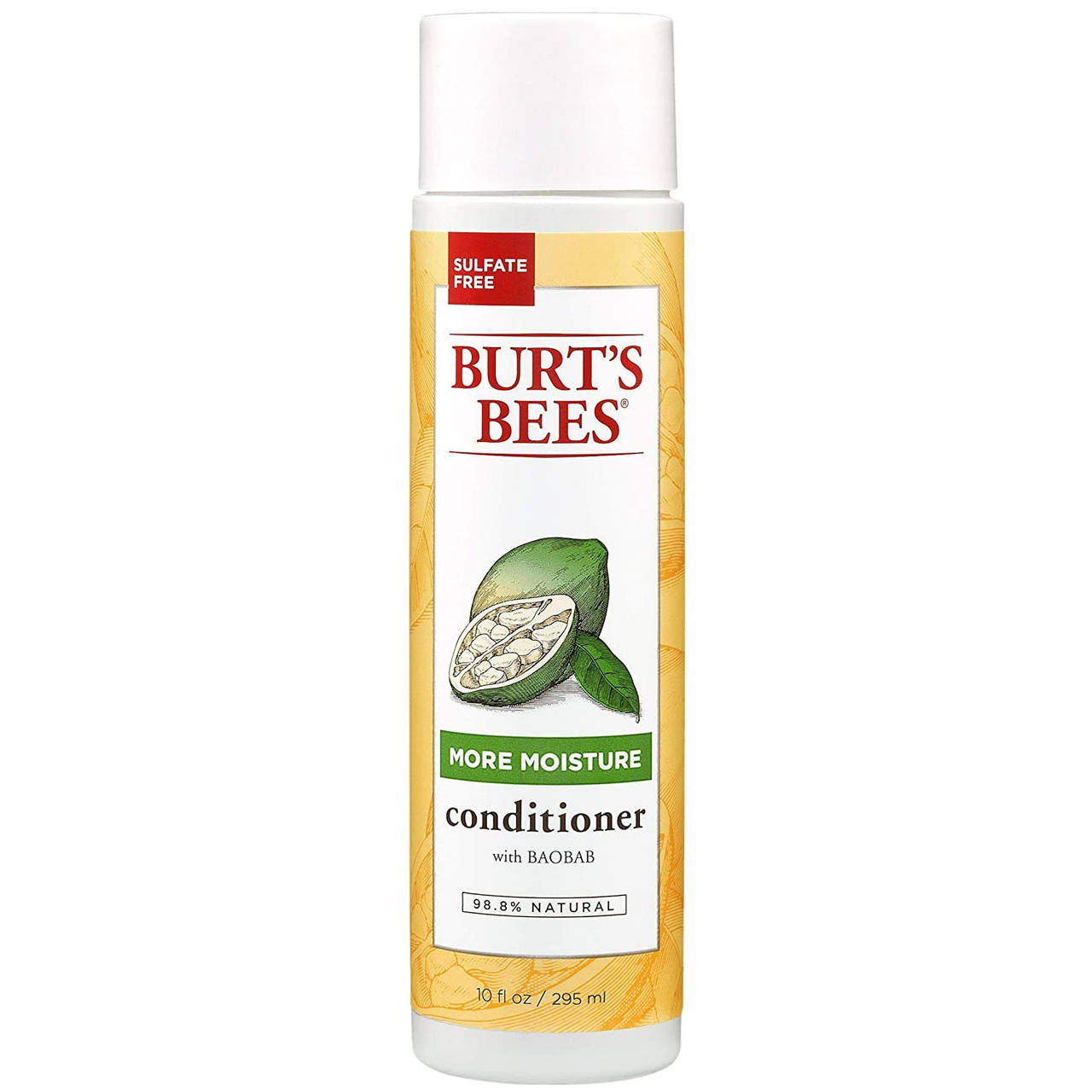 

Увлажняющий кондиционер для сухих волос с маслом баобаба Burt's Bees More Moisture Baobab Conditioner 295 мл