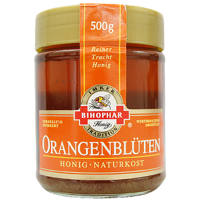 

Мед Біхофар апельсинові квіти Bihophar orangenbluten 500g 10шт/ящ (Код : 00-00011885)