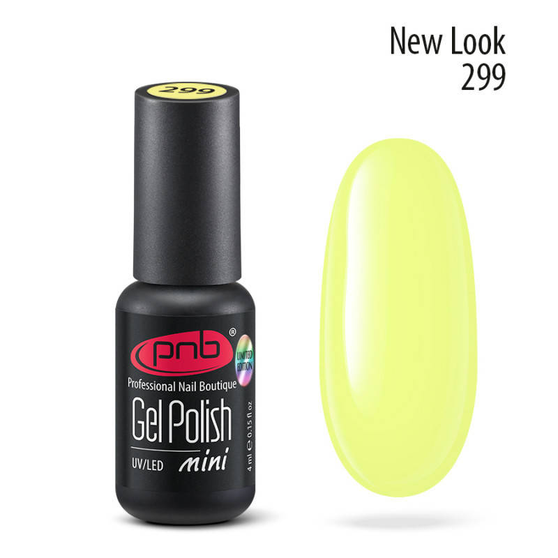 

Гель-лак для ногтей PNB Gel Nail Polish Mini №299 New Look 4 мл (16317Gu)