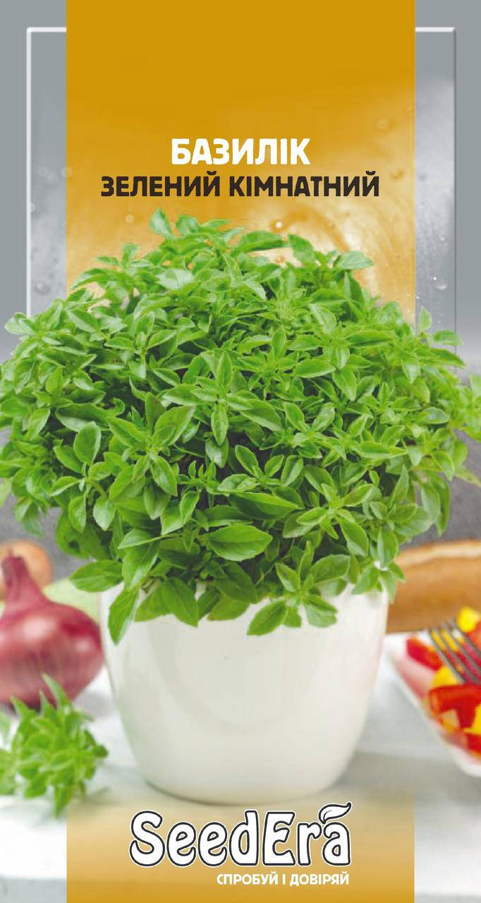 

Семена Базилик Зелёный Комнатный, 0,5г, Seedera