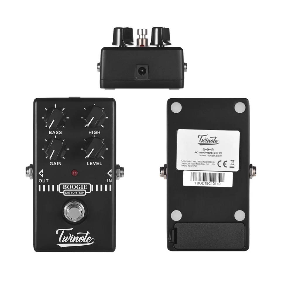 

Гитарная педаль эффектов дисторшин Twinote Boogie distortion для электрогитары гитари електрогитари