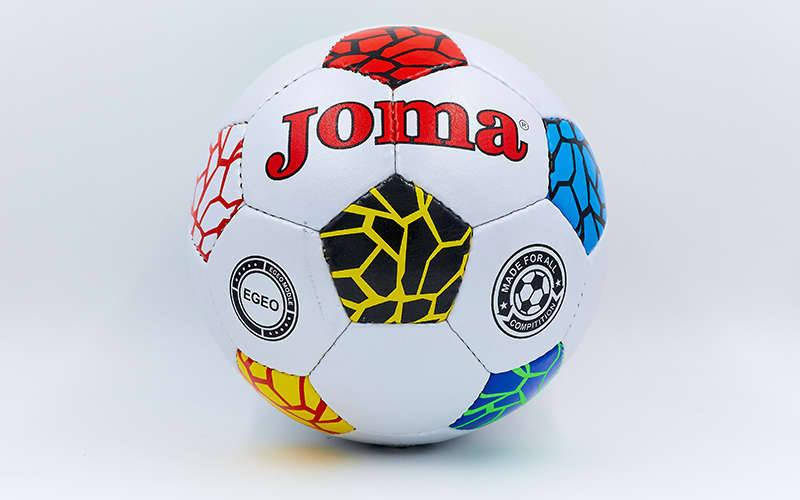 

Мяч футбольный №5 PERL JOMA JOM-11 белый (5 сл., сшит вручную)
