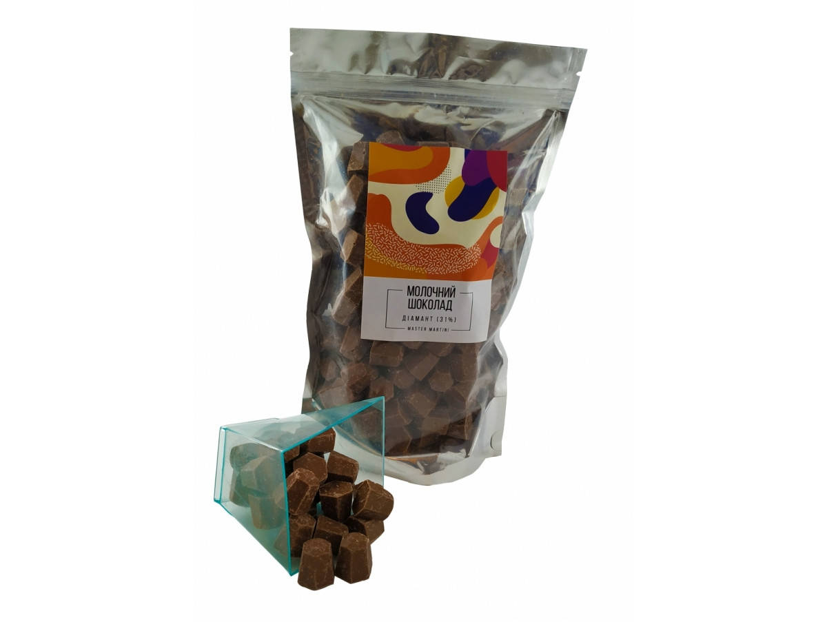 

МАСТЕР МАРТИНИ МОЛОЧНЫЙ ШОКОЛАД В ВИДЕ ДИАМАНТА (32/34) 100г