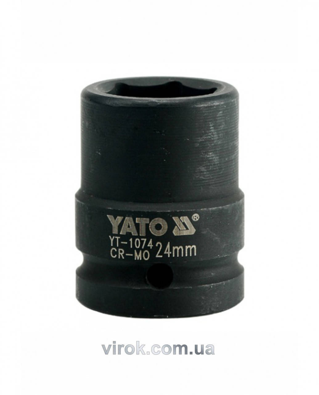 

Головка торцевая ударная шестигранная YATO 3/4" М24 х 50 мм YT-1074