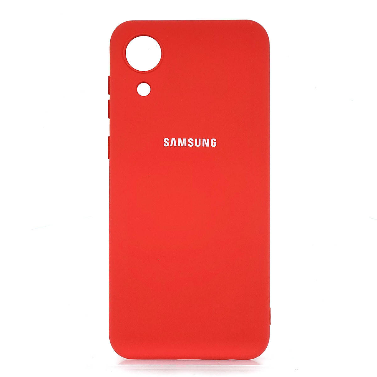 

Чехол Full Silicone Cover для Samsung Galaxy A03 Core Red, Красный