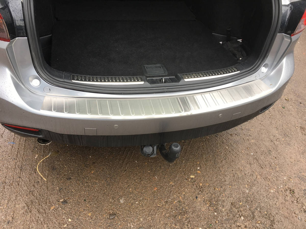 

Накладка на задний бампер Carmos (SW, нерж) для Mazda 6 2012-2018 гг.