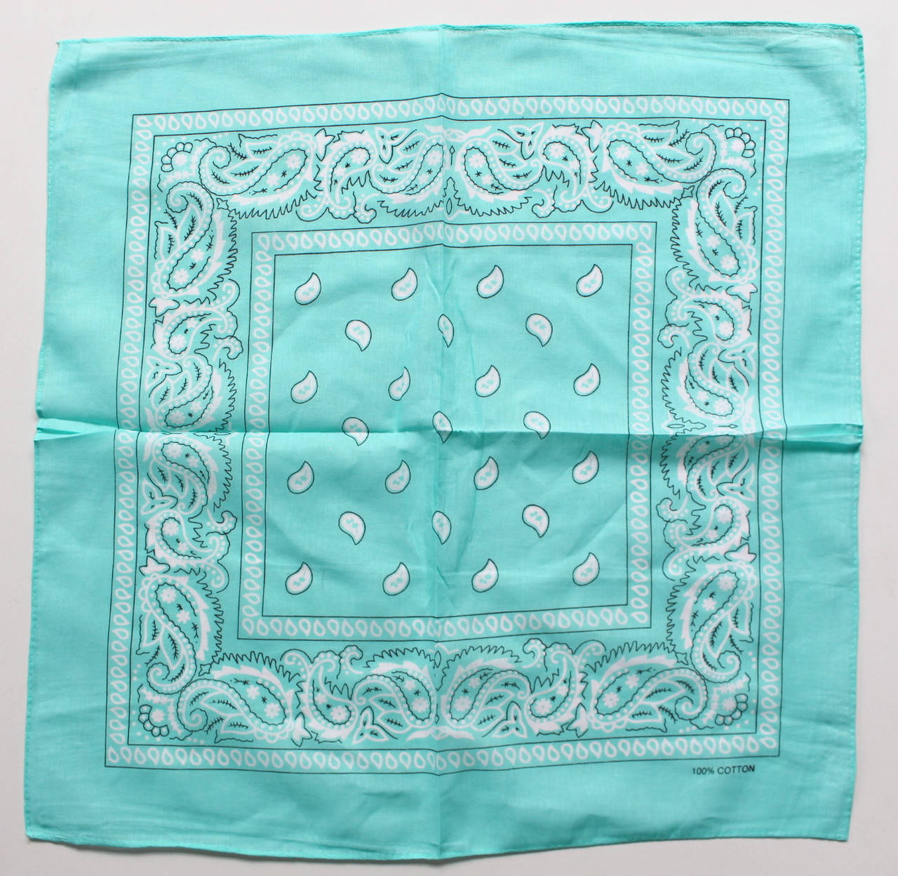 

Бандана з котону (мятна) 236018