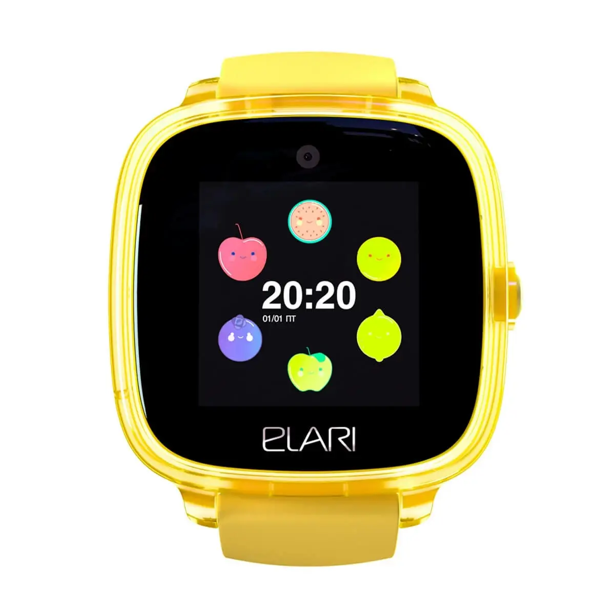 

Детские смарт-часы Elari KidPhone Fresh Yellow с GPS-трекером (KP-F/Yellow)