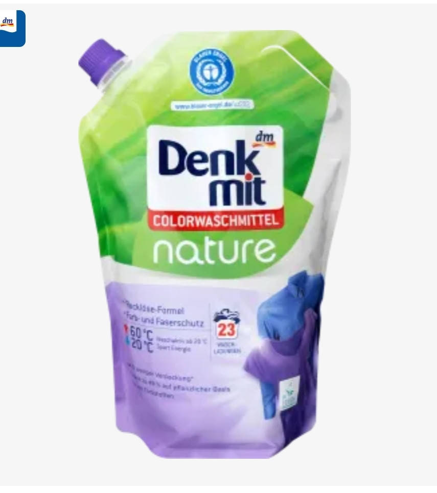 

Denkmit Nature Colorwaschmittel гель для цветного белья 1,265 л