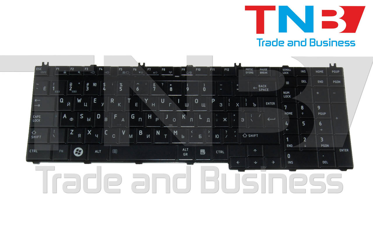 

Клавиатура TOSHIBA L500 L505 L510 L515 оригинал, Черный