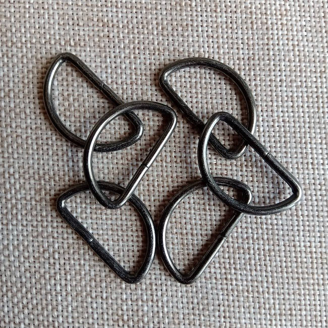 

Півкільце 25 мм, оксид.