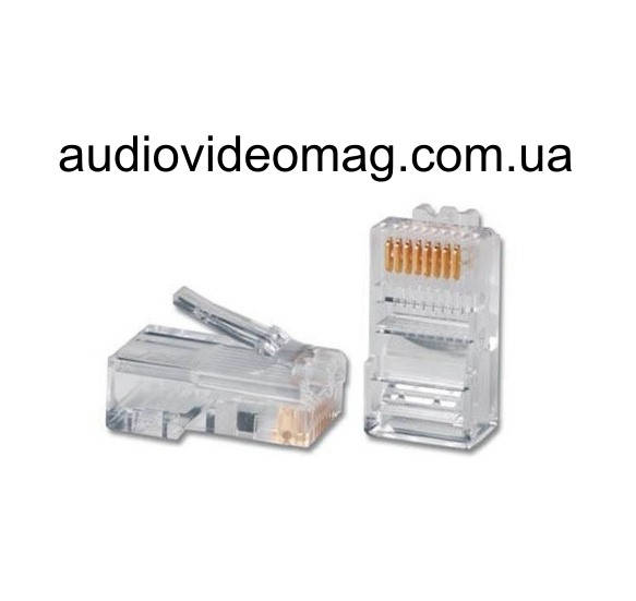 

Коннектор RJ45 8p8c Cat.5e, неэкранированный