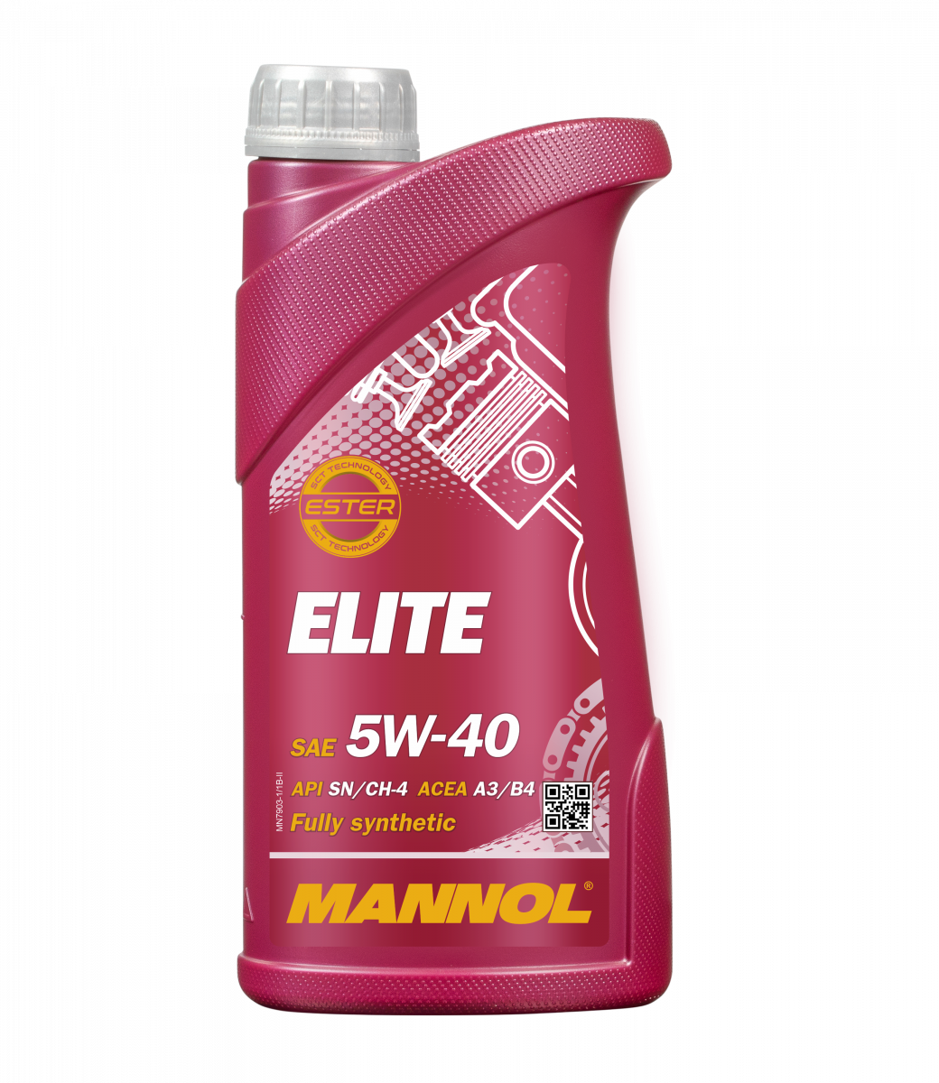 

Моторное масло Mannol Elite 5w40 SN/CF 1л