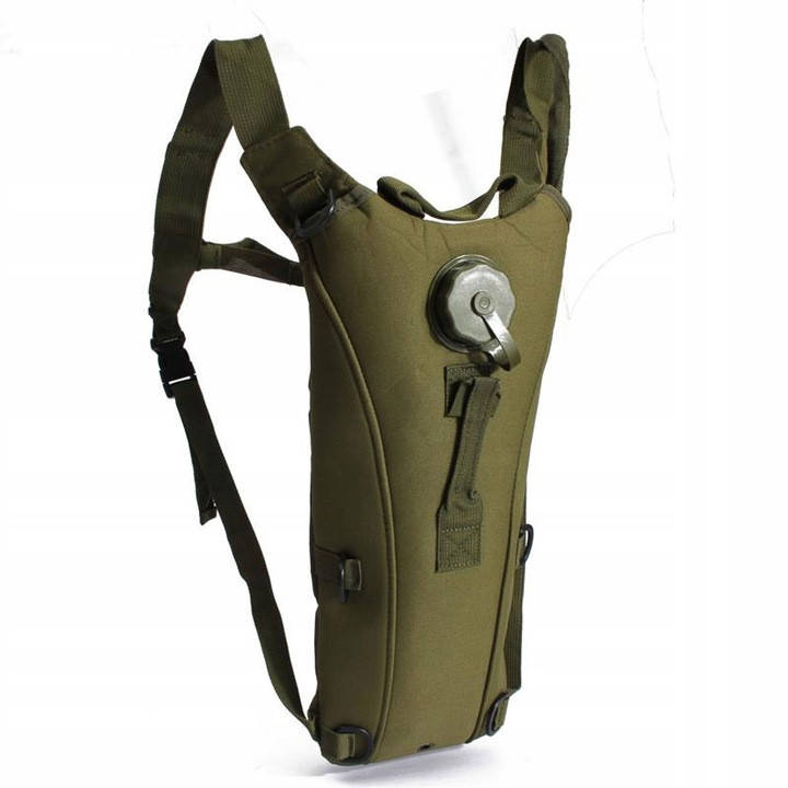 

Рюкзак военно-тактический с гидратором Camel bag 3 л с вкладышем олива, Зелёный