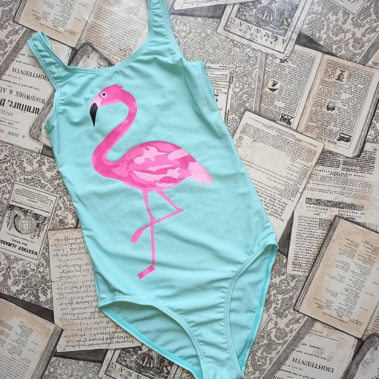 

Купальник для девочки 9-10 л. Фламинго Primark