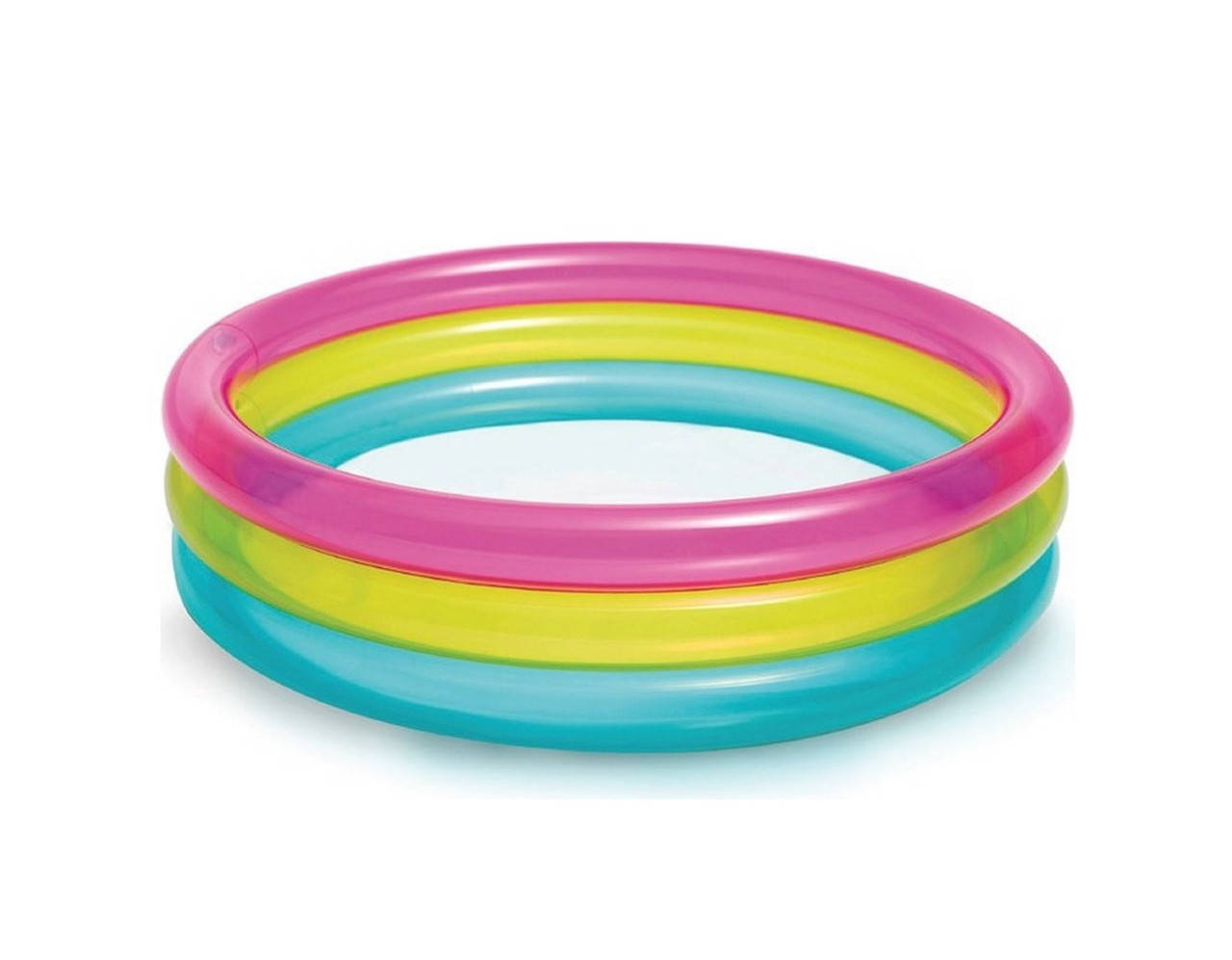 

Басейн надувний Веселка вініл 3 секції 1-3 років рем комплект 57104