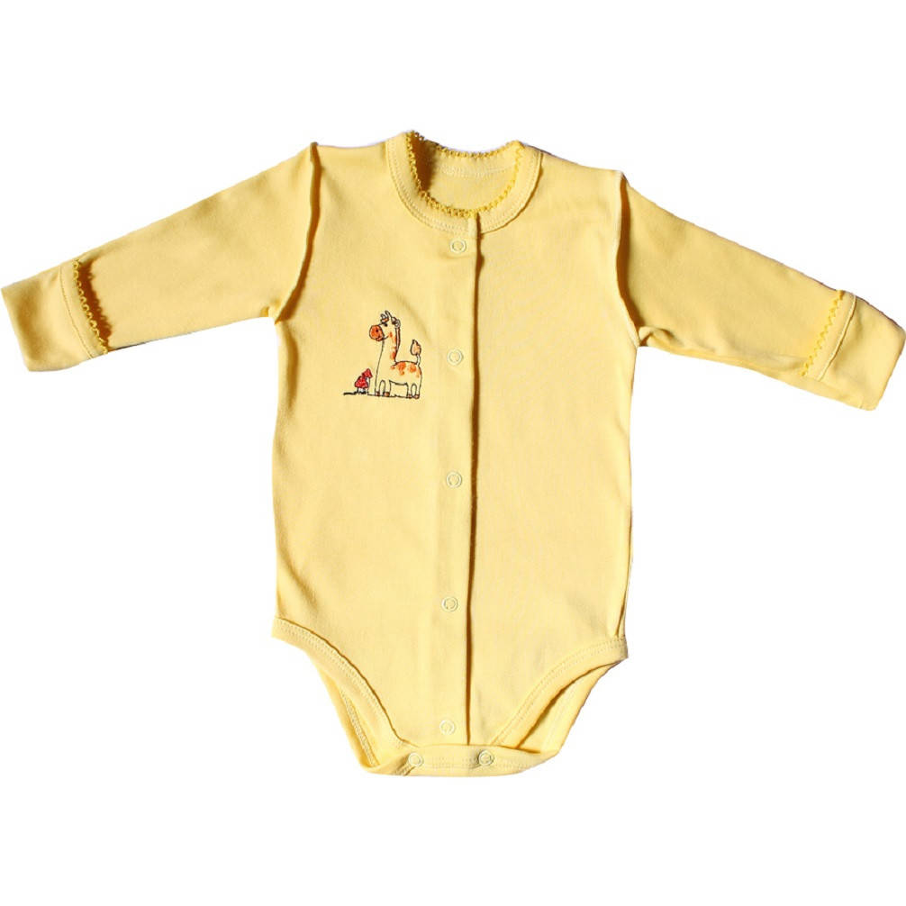 

Боди для новорожденных унисекс жовтий, 18