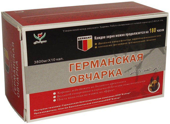 

Препарат для потенции Германская Овчарка