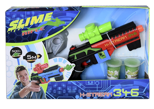 

Детский пистолет стреляющий лизуном