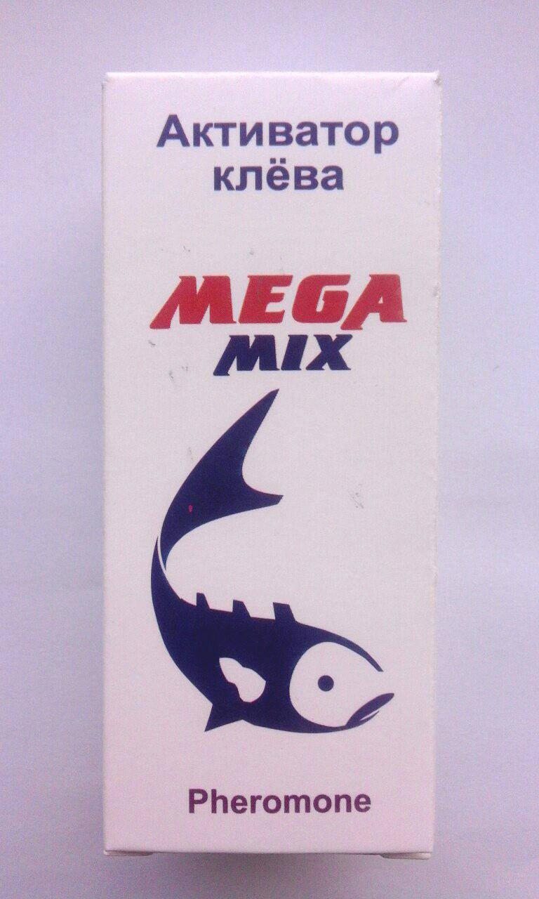 

Mega Mix - самый мощный активатор клёва с феромонами Мега Микс (приманка для ловли рыбы)