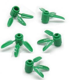 

Зелень-листья, дерево, 5шт. аксессуары для конструктора Лего, Зелёный