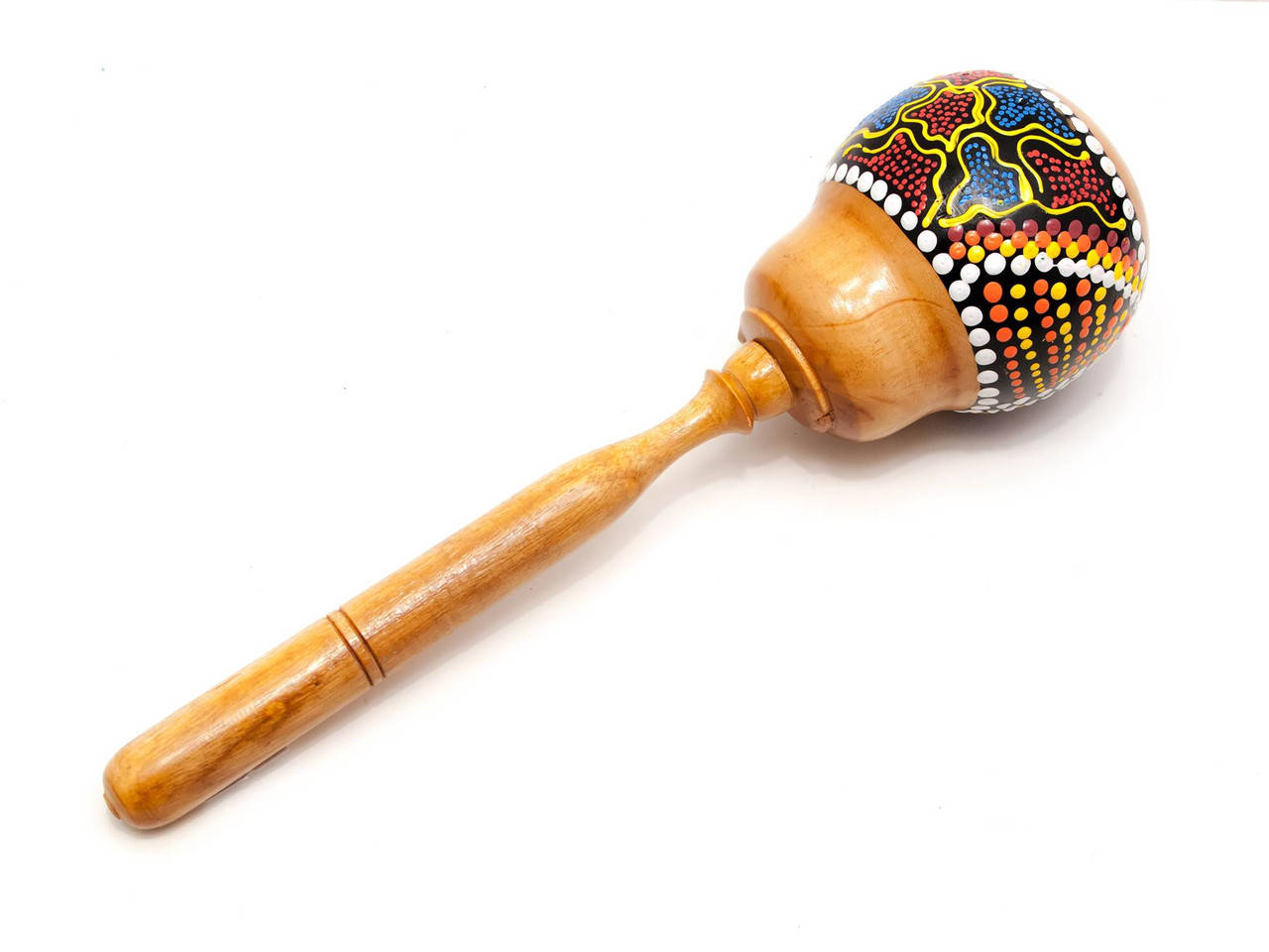 

Маракас расписной деревянный (27х7х7 см)