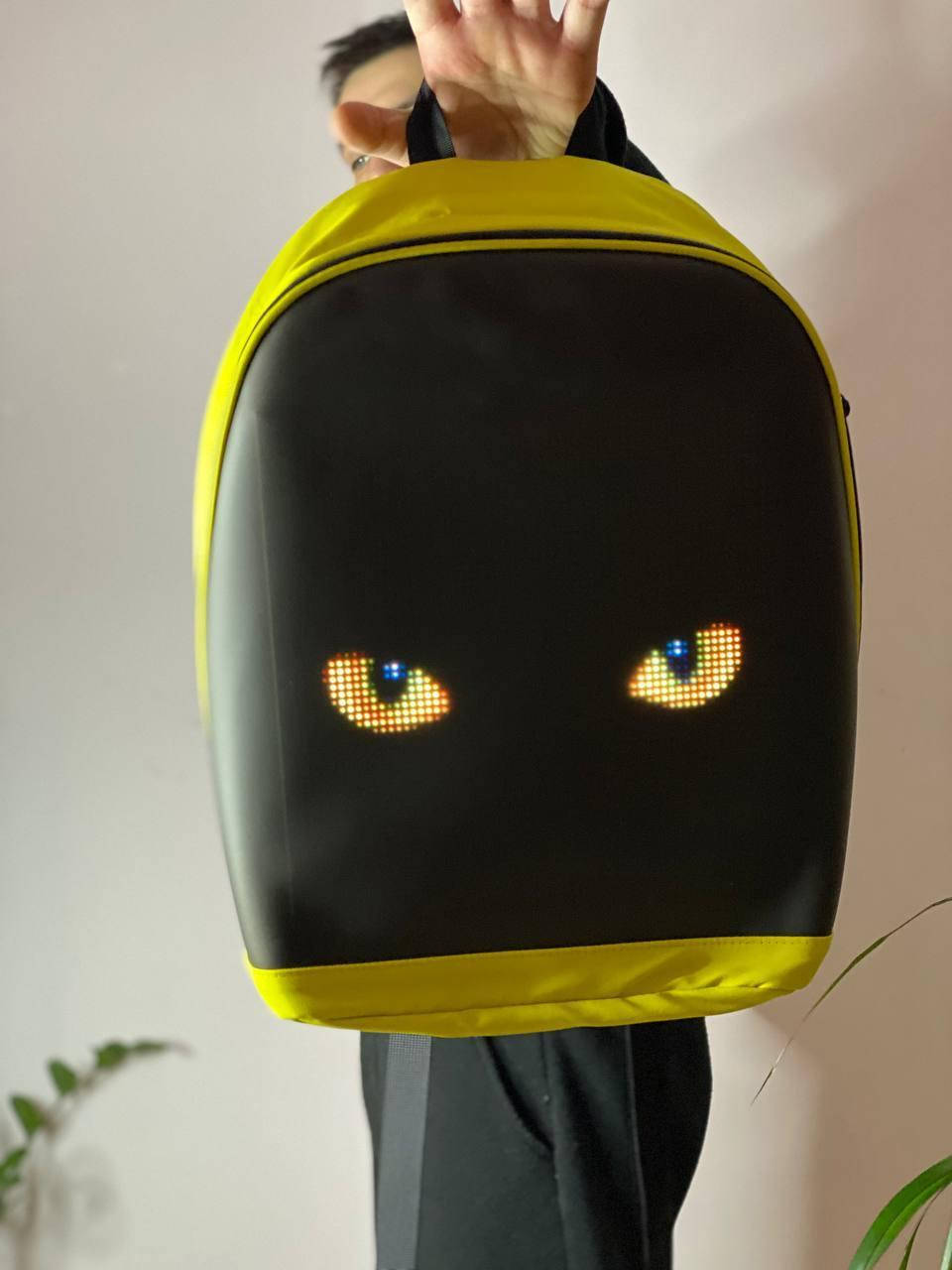 

Рюкзак с LED экраном 24л (Yellow) Желтый