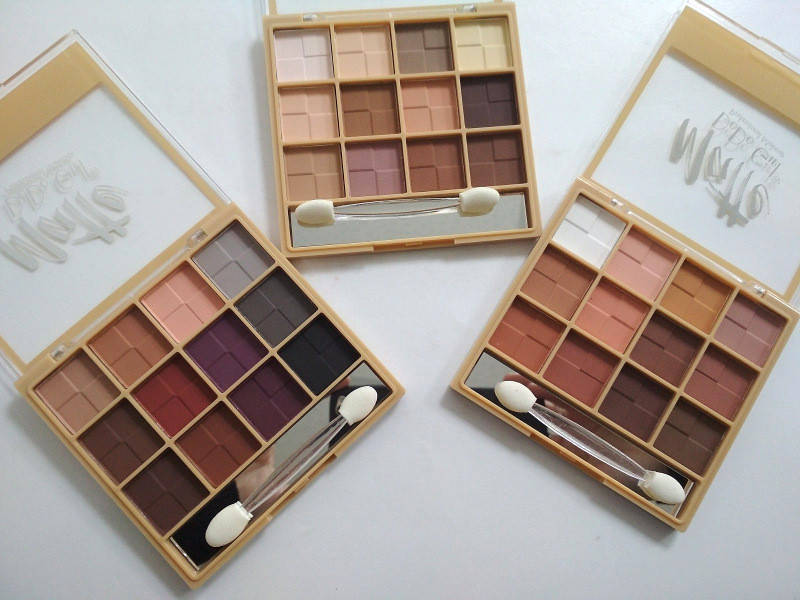 

Палетка теней для век матовые 12 оттенков DoDo Girl D3018, № 1