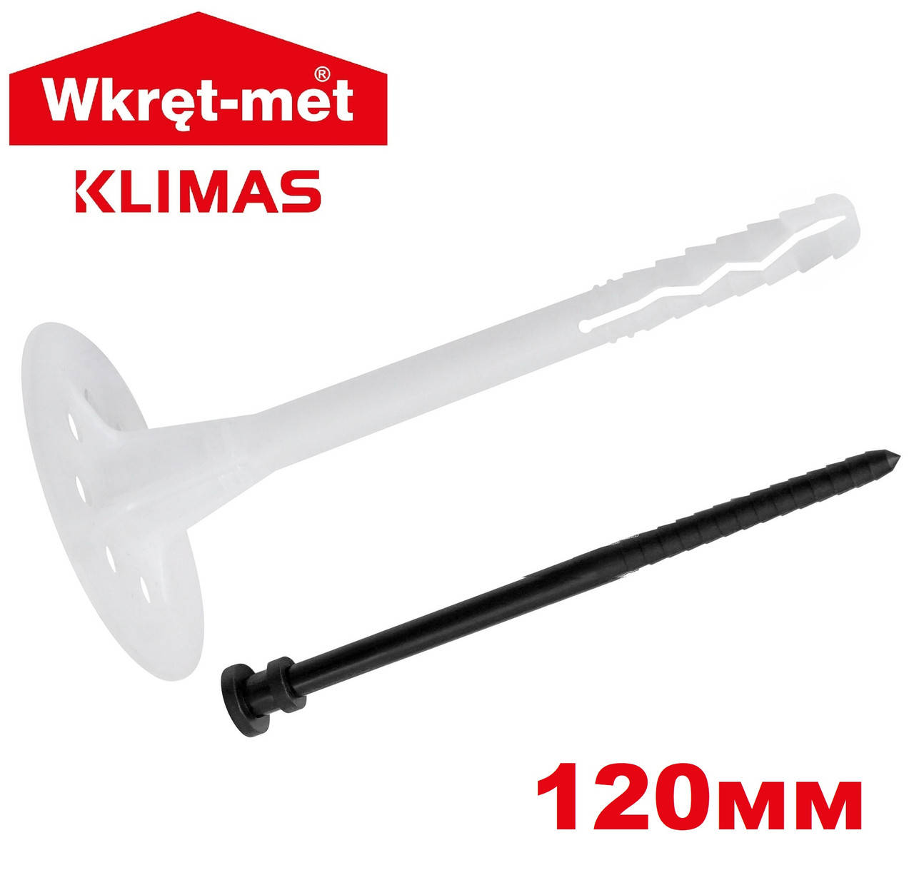 

Дюбель 120мм LTX Wkret-Met с нейлоновым армированным гвоздем 200 шт