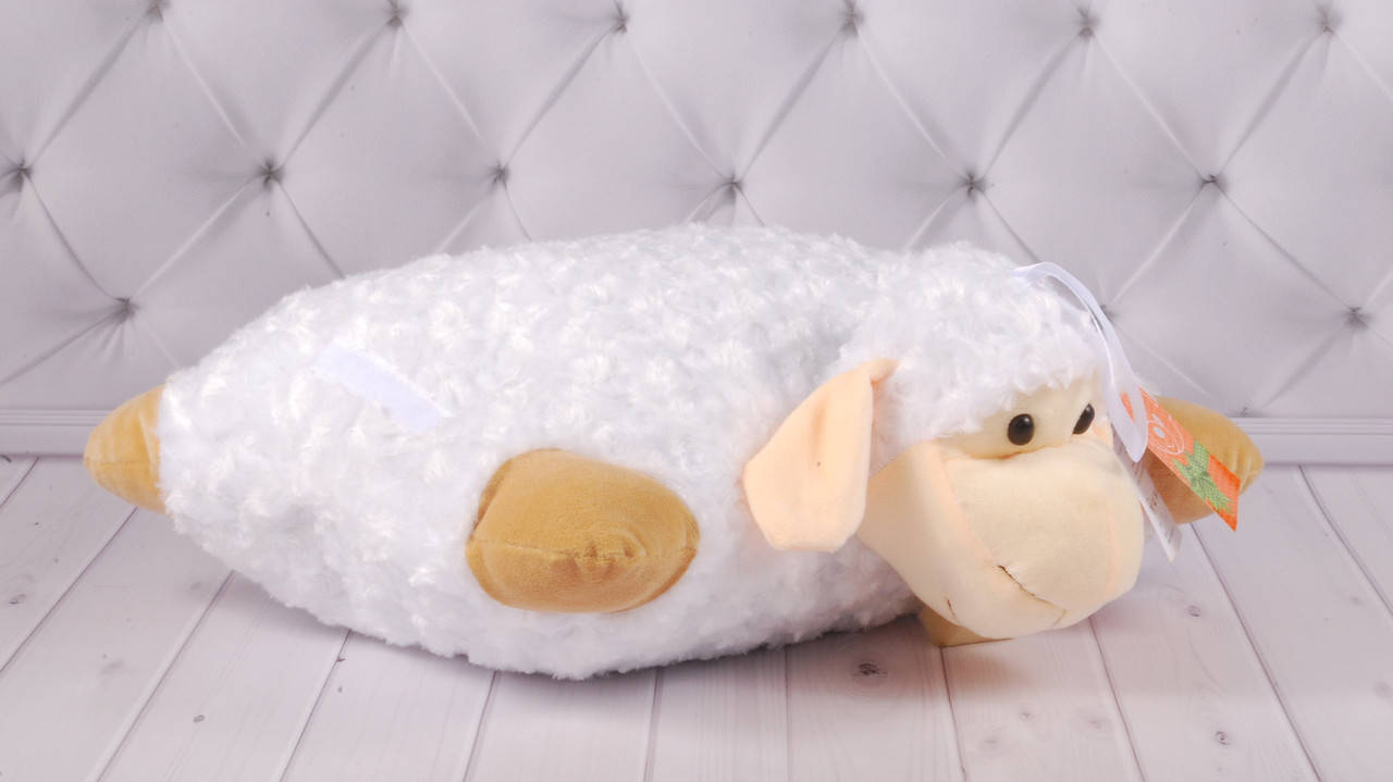 

Подушка-складушка овечка, 34 см.