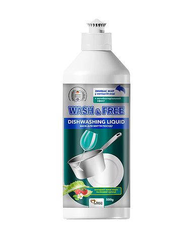 

WASH&FREE Засіб д/пос Алоє&Суниця 500мл 722843