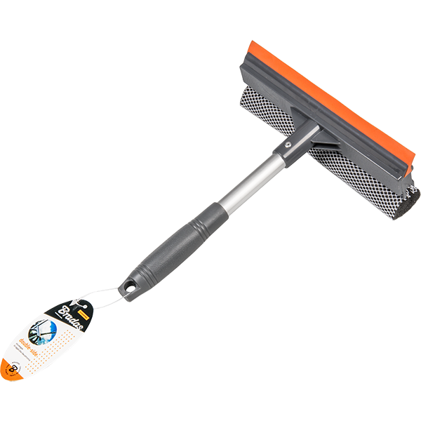 

Скребок для мытья окон 8", короткий, ALU, ES9439