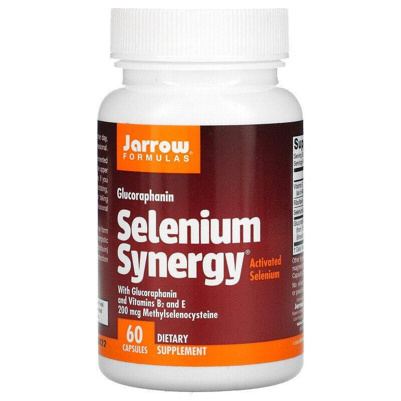 

Jarrow Formulas Selenium Synergy 200 mcg 60 капсул