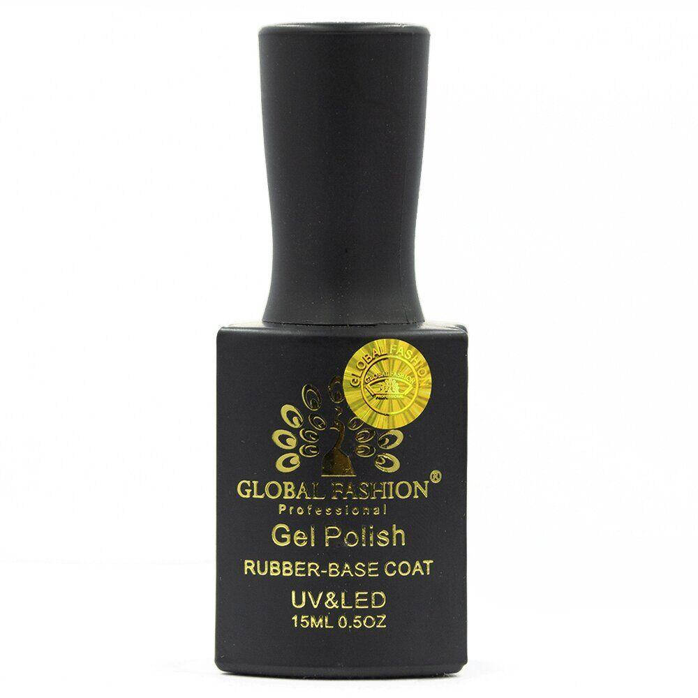 

База для гель лака Global Fashion 15 мл Rubber Base Coat
