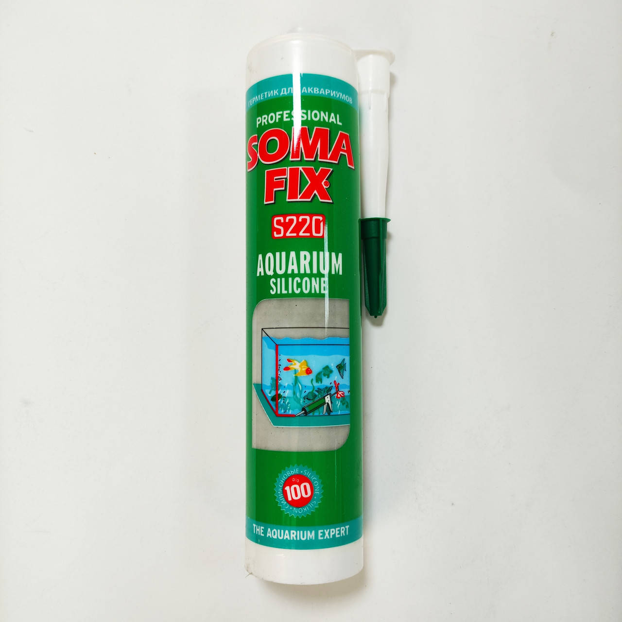 

Силікон акваріумний SOMA FIX, 280 мл прозорий