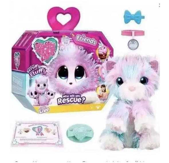 

Детская Мягкая игрушка Няшка-Потеряшка Little Live Scruff-A-Luvs Pink, Розовый