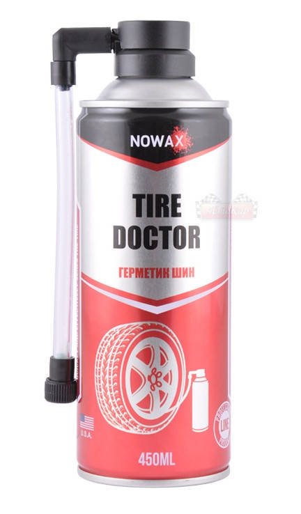 

Герметик для шин Nowax Tire Doctor NX45017 (аэрозоль 450мл.) США