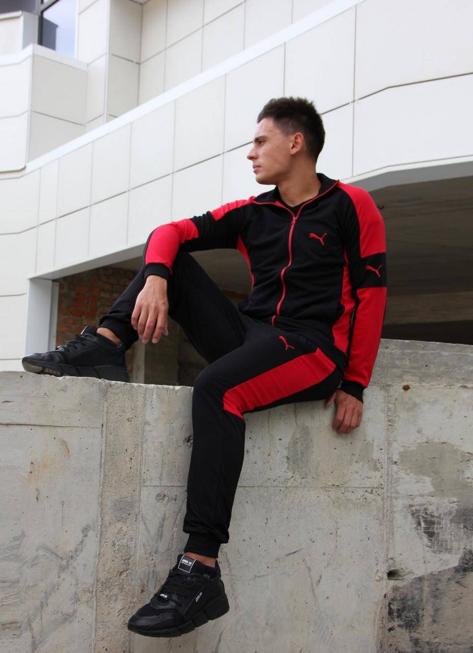 

Весенний спортивный костюм Puma ,мужской спортивный костюм Puma Пума, спортивний костюм чоловічий M