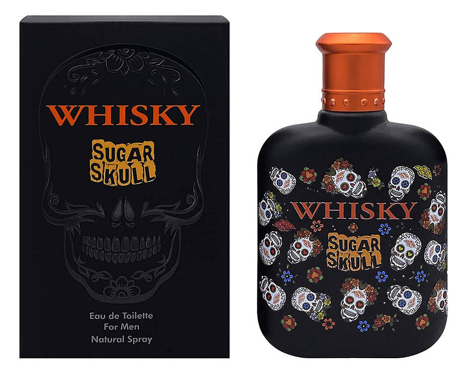 

Туалетная вода мужская Whisky Sugar Skull 100ml