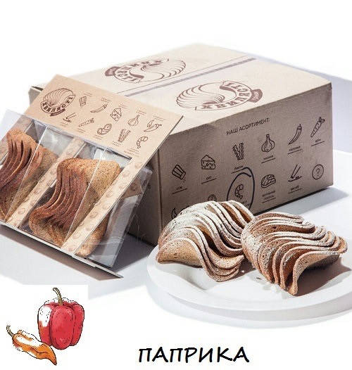 

Гренки Волнистые со вкусом паприки