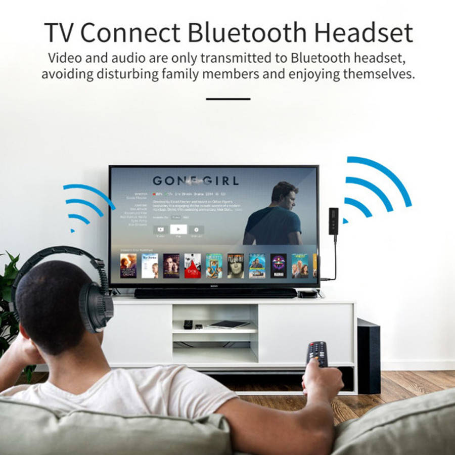 

Bluetooth 5,0 аудио передатчик + приемник ZF-360 (Transmitter + Receiver), Черный