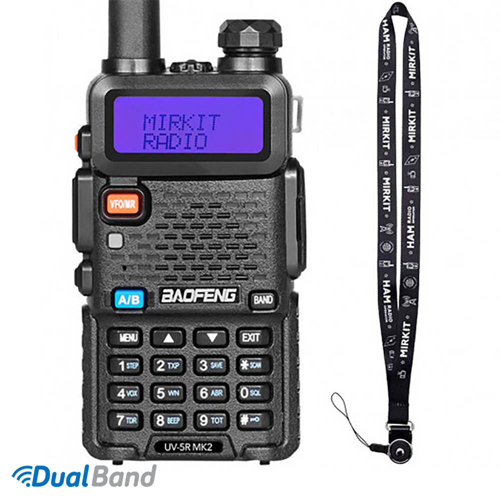 

Рация Baofeng UV-5R MK2 + Шнурок Mirkit + Гарнитура Luiton для рации