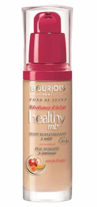 

Тональный крем Bourjois Fond de Teint Healthy Mix красный