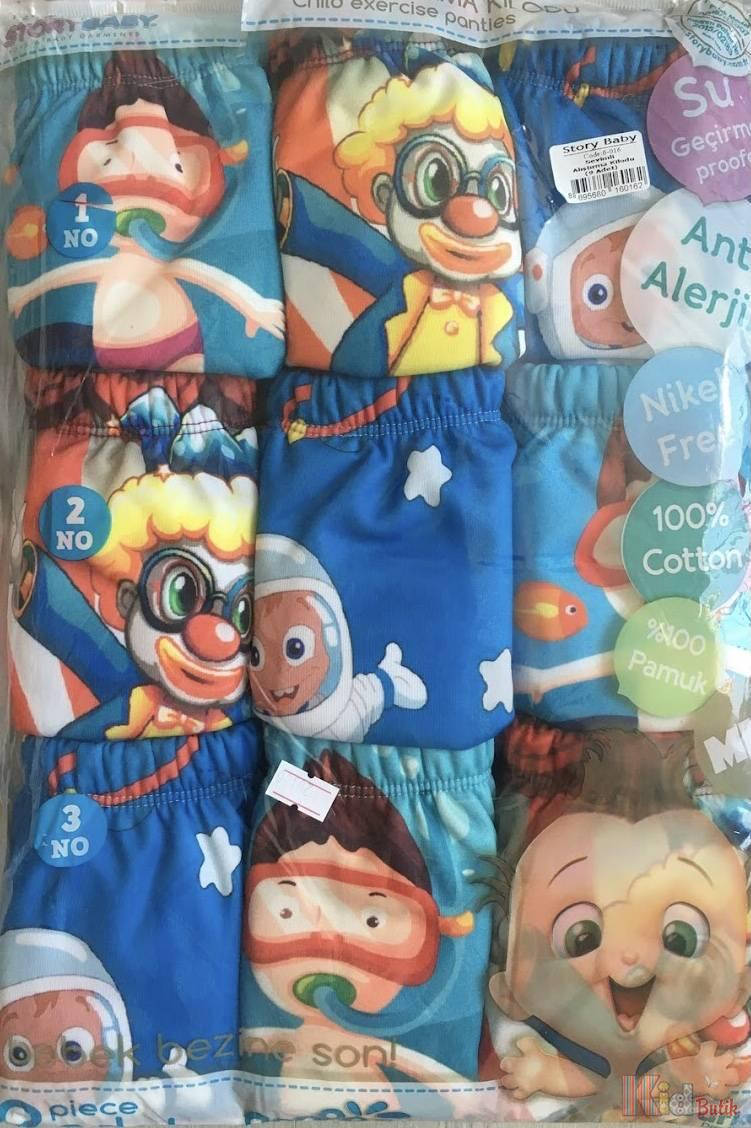 

Тренировочные трусики для мальчика (1-2 года см.) StoryBaby 8695680160162