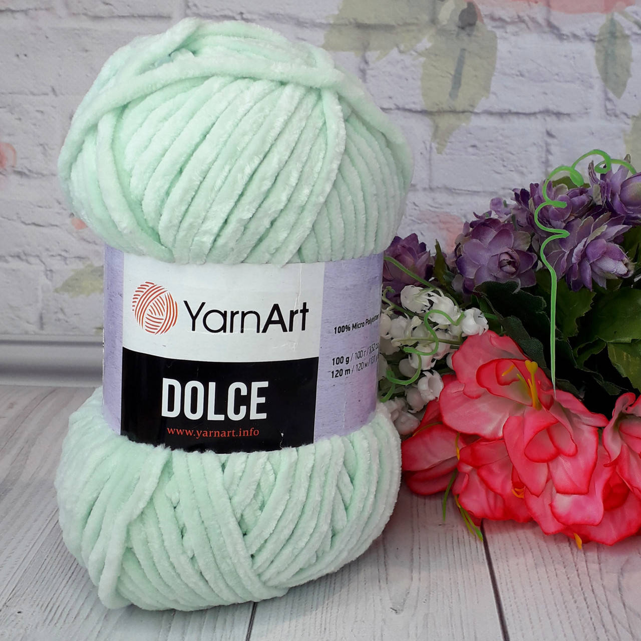 

Плюшева пряжа YarnArt Dolce (Ярнарт Дольче)